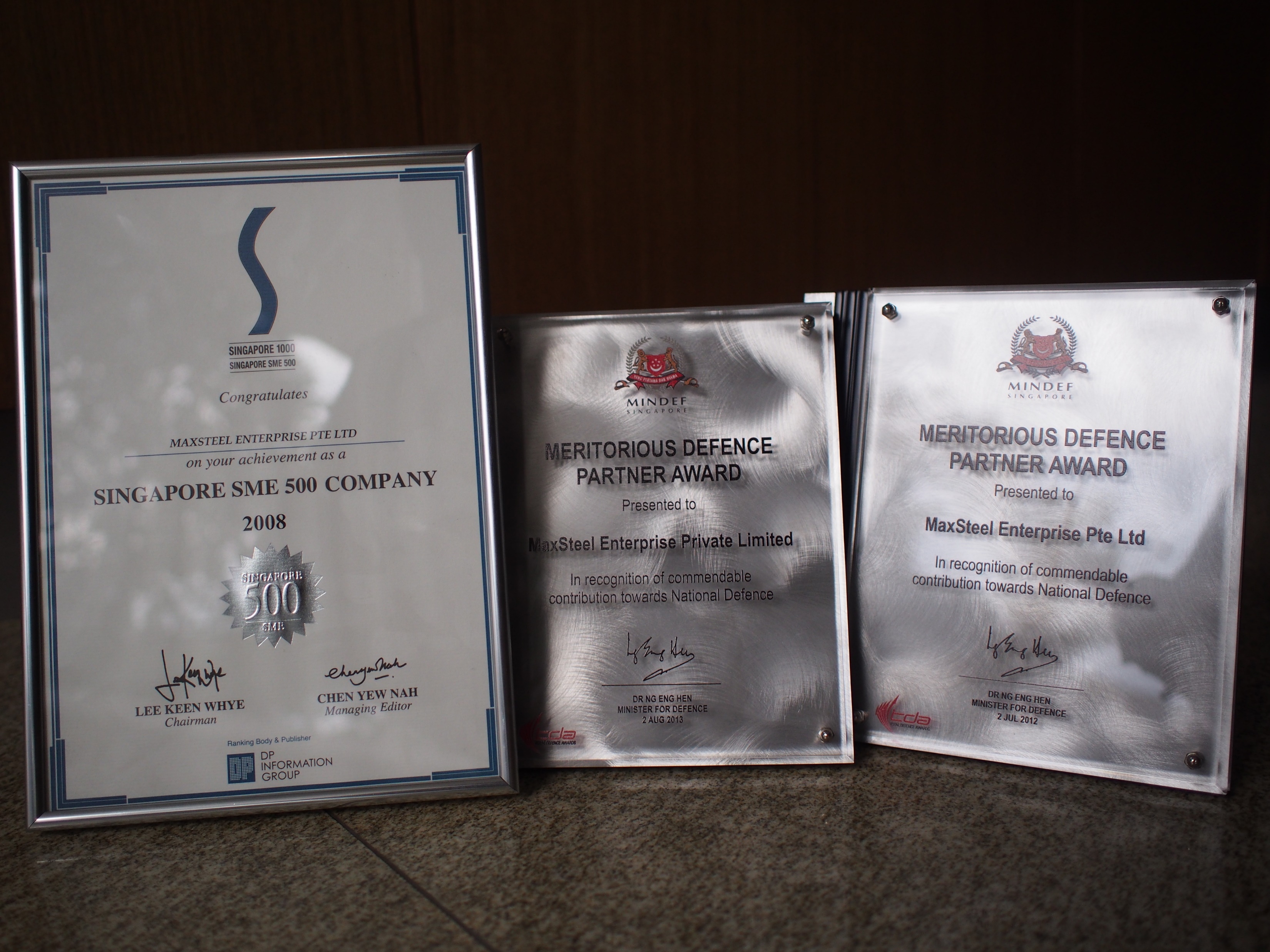 Singapore Sme 500 And Total Defence Awards